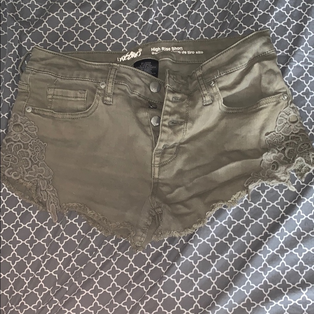 Mossimo High Rise Jean Shorts